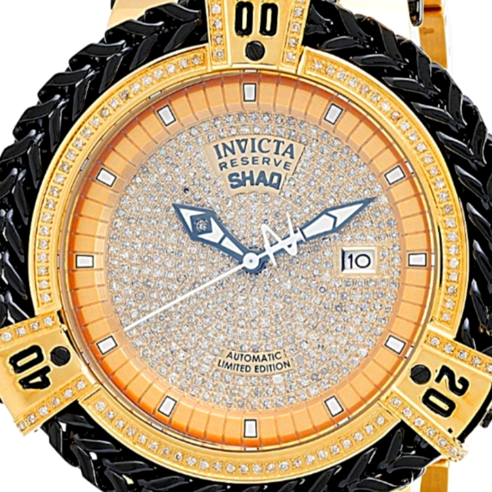 INVICTA BOLT HERC RESERVE SHAQ WITH 2.3ct DIAMONDS 54M LIMITED EDITION 0030/2000